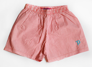 pancita (niños) rayas rojo