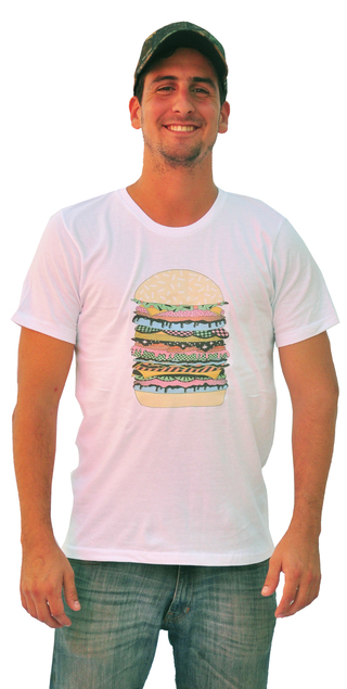 remera burger