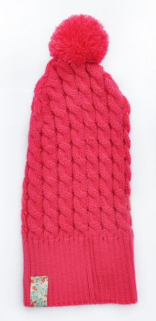 gorro bocho fucsia