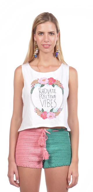 remera positive vibes 