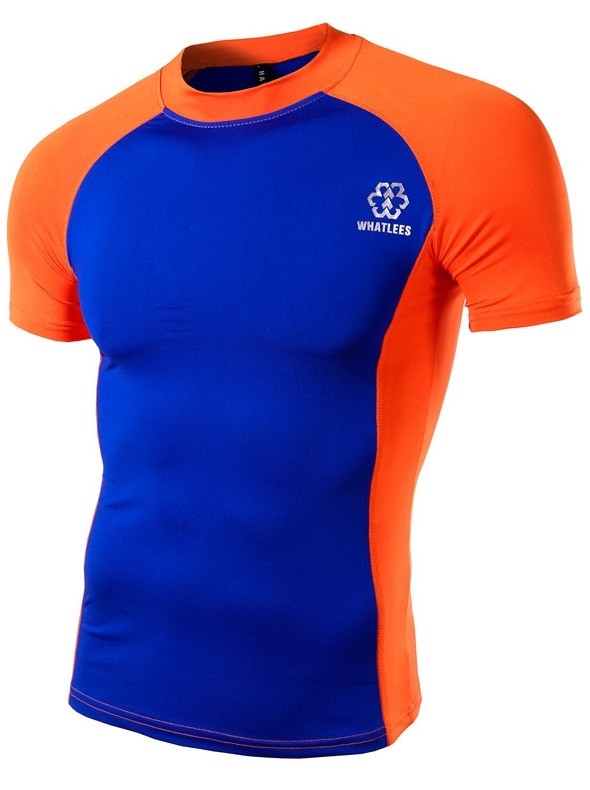 camisetas deportivas color azul