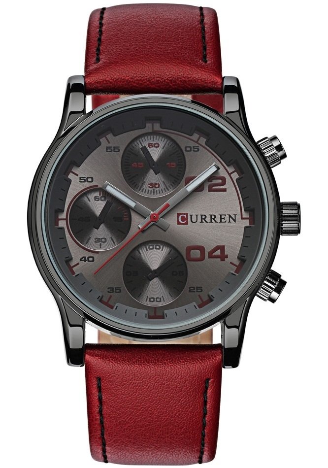  Reloj Fashion CURREN 8207 - Estilo Sport Casual - en 5 Colores