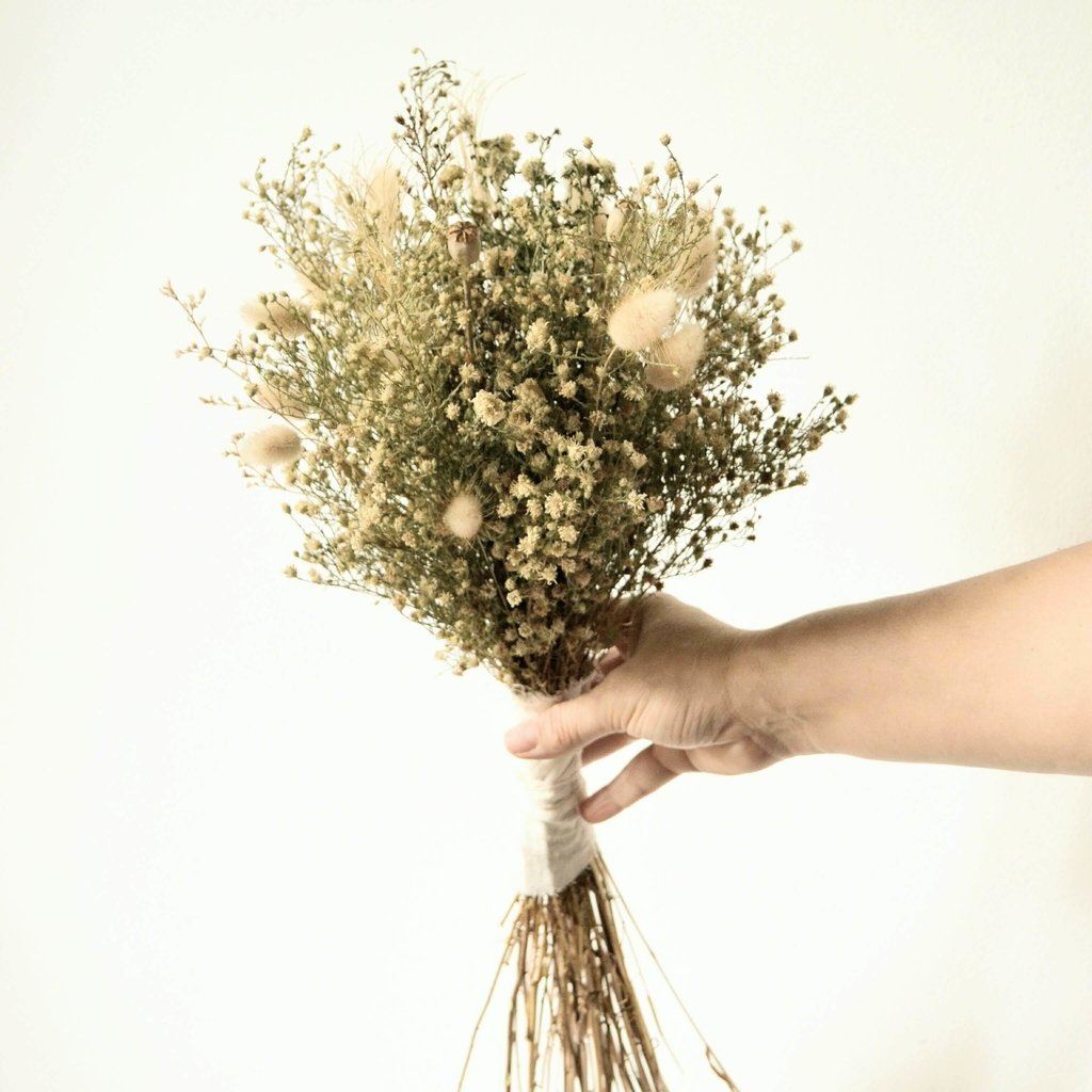 Ramo De Flores Secas Comprar En Con Sabor A Hogar