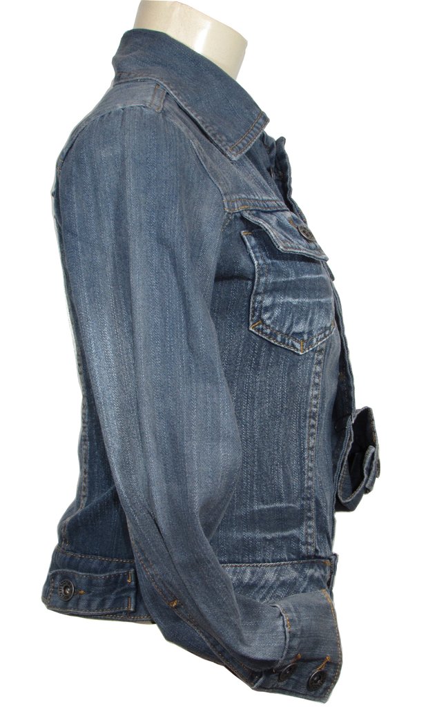 jaqueta jeans tamanho 12