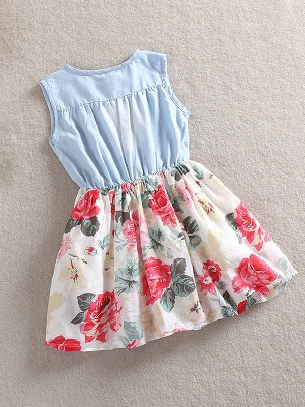 vestido jeans 1 ano
