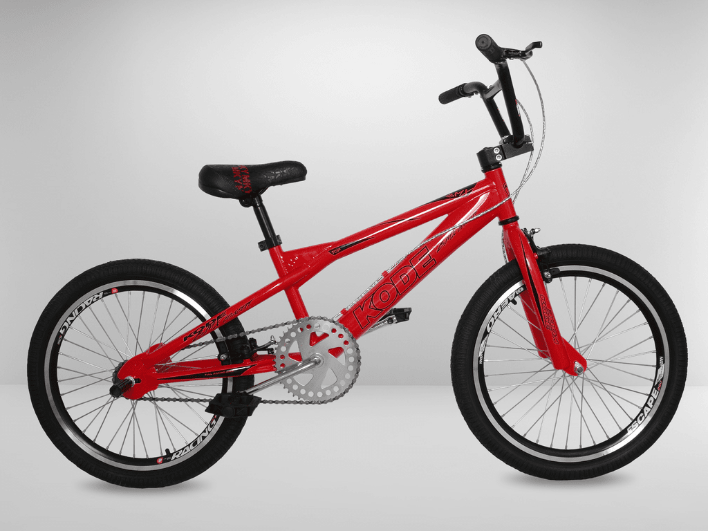 Bicicleta BMX Cross Freestyle Aro 20 KODE Vermelha
