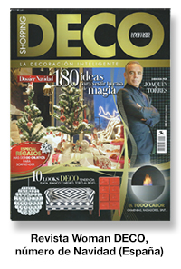 Revista Woman DECO, número de Navidad (España)