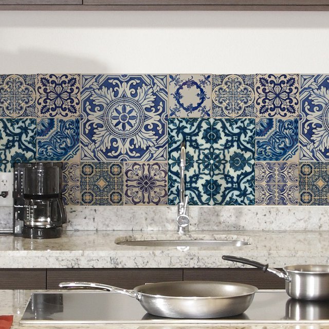 Vinilos decorativos cocina azulejos Vinilos decorativos cocina azulejos