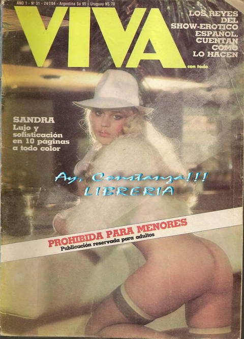 Revista Erótica Viva con todo N°31 24 Julio 1984