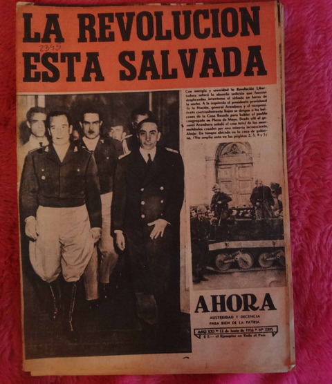revista Ahora 12 de Junio de 1956 - Isabel Sarli