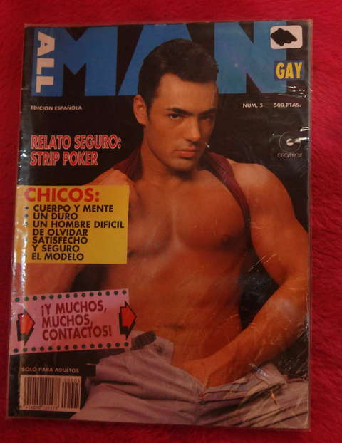 revista All Man Gay edición española Número 5 - Octubre 1992