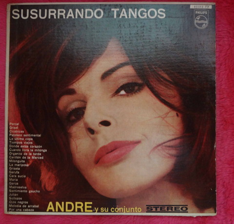 Andre y su conjunto - Susurrando Tangos - vinilo lp