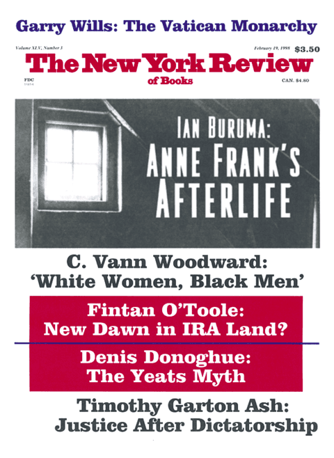 The New York Review Of Books - Febraury 19 - 1998