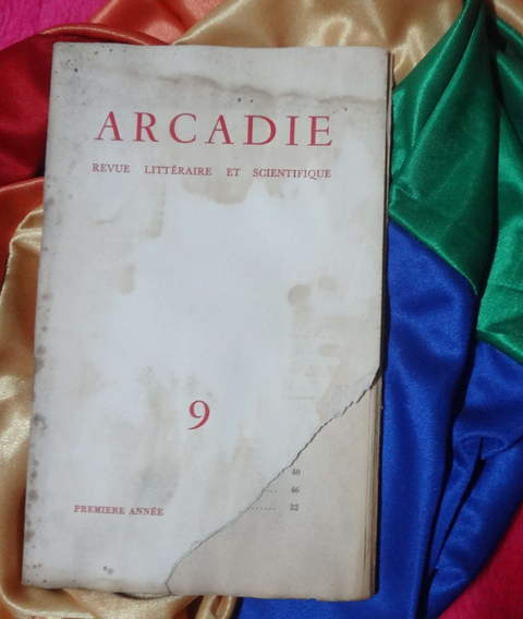 Arcadie - Revue littéraire et scientifique - Premiere année - Septiembre1954 - N°9