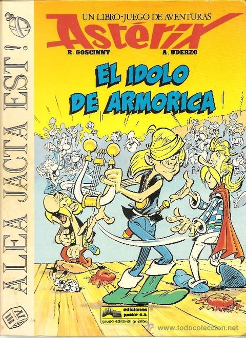 Asterix - El ídolo de la armónica de R. Goscinny y A. Uderzo - Libro Juego