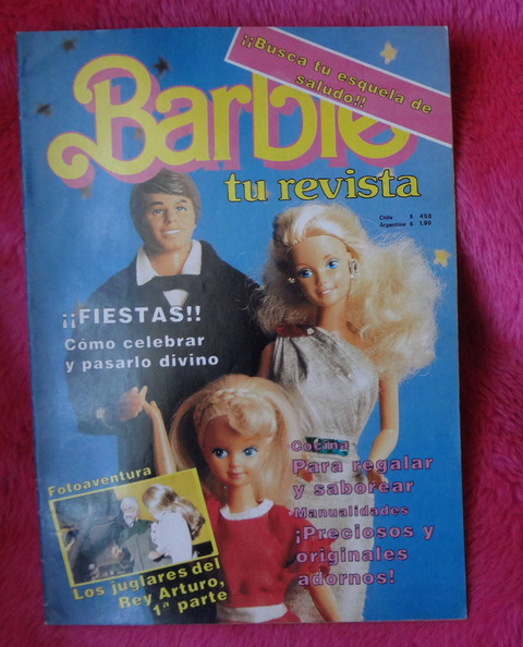 Barbie Tu revista - 1989 Adornos navideños - Aprender a leer el te