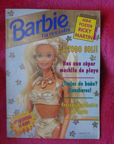 Barbie Tu Revista - Diciembre 1992 - Ricky Martin - Guns N'Roses