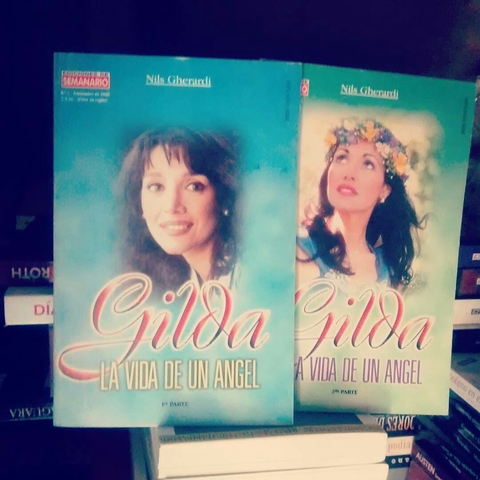 Gilda La vida de un angel de Nils Gherardi DOS TOMOS