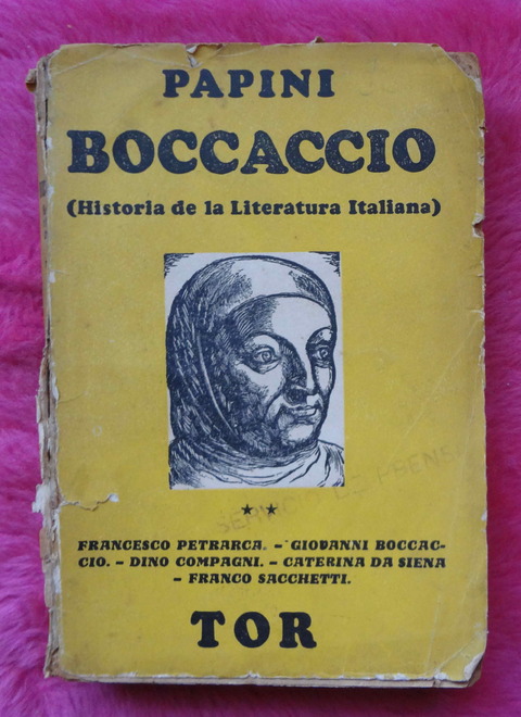 Boccaccio - Historia de la Literatura Italiana de Giovanni Papini