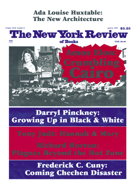 The New York Review Of Books - April 6 - 1995