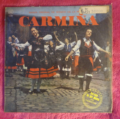 Carmiña - Banda original de sonido de la película interpretada por María de los Ángeles Medrano y Arturo Puig - Silvestre