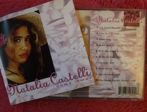 Natalia Castelli - Dame tu amor cd original