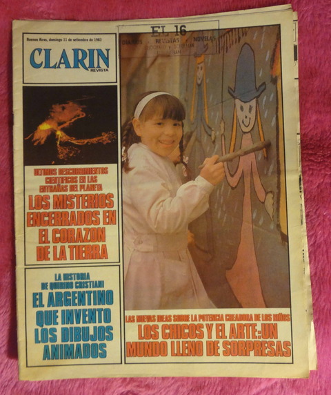 Clarín revista 11 de Septiembre de 1983 - Teatro Abierto - Alejandro Margulis 