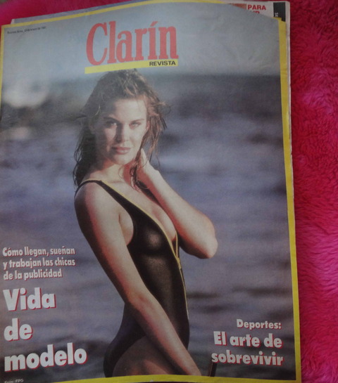 Clarín revista 13 de enero de 1991 - Juan Jacobo Bajarlía - Landrú - Ricky Maravilla