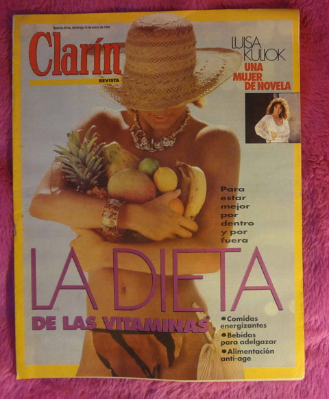 Clarín revista 16 de enero de 1994 Luisa Kuliok 