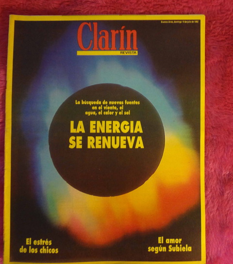 Clarín revista 19 de junio de 1992 - Eliseo Subiela y el lado oscuro del corazón