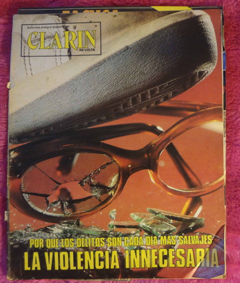 Clarín revista 21 de agosto de 1988 - Juan Carlos Calabro