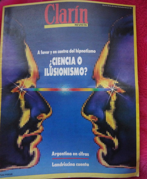 Clarín revista 22 de Septiembre de 1991 - Luis Landrisina