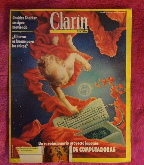 Clarín revista 3 de noviembre de 1991 - Chubby Checker