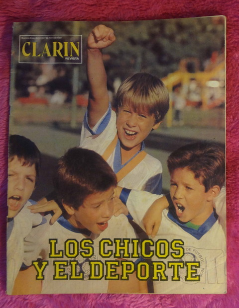 Clarín revista 7 de mayo de 1989 - Osvaldo Pugliese