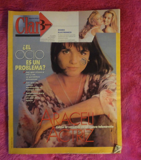 Clarín revista Abril de 1994 - Araceli Gonzalez Gustavo Bermudez