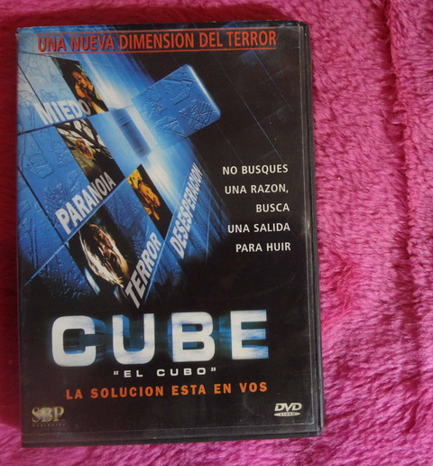 Cube - El Cubo de Vicenzo Natali - pelicula dvd original