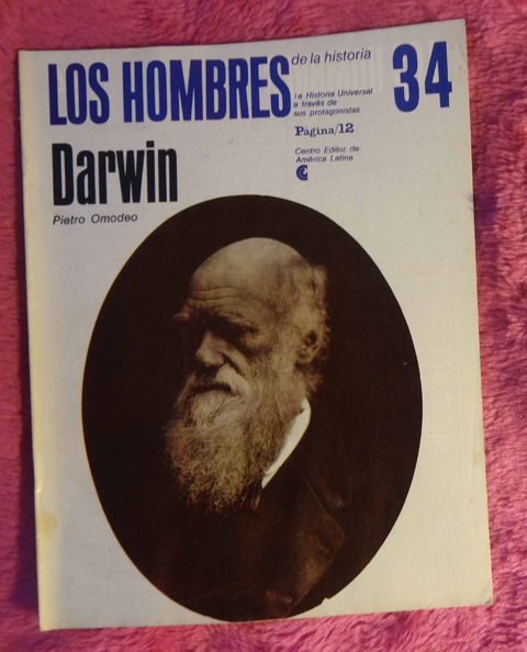 Los hombres de la historia - Charles Darwin por Pietro Omodeo