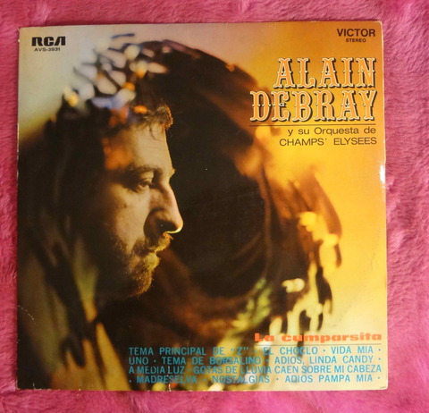 Alain Debray - Y Su Orquesta Champs Elysees - La cumparsita - Vinilo