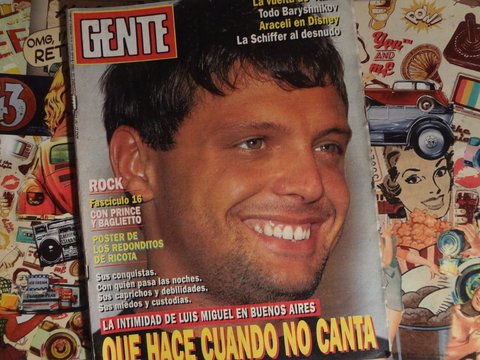 Revista Gente - Noviembre 1993 - Luis Miguel - Lolita Torres - Graciela Alfano - Xuxa - Susana Gimenez