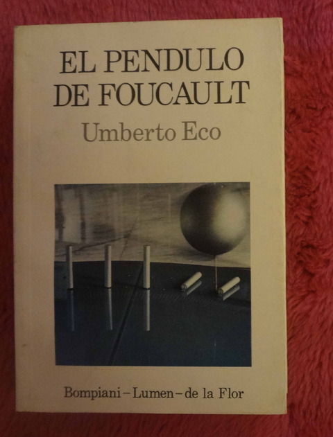 El péndulo de Foucault de Umberto Eco 