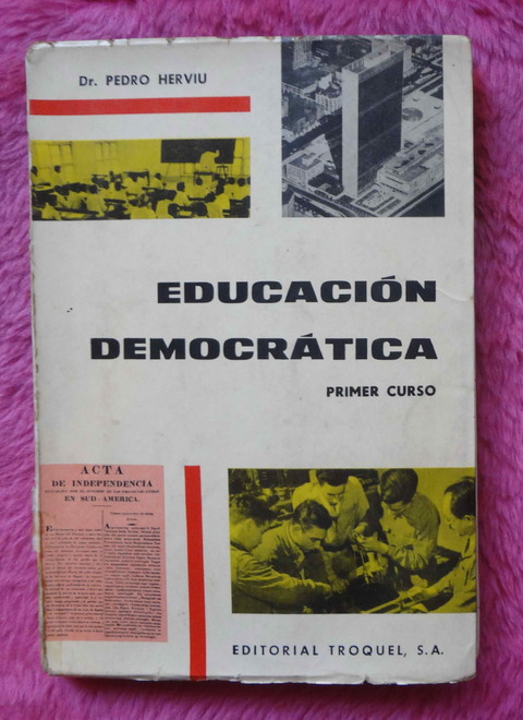 Educación Democrática Primer curso de Pedro Herviu 