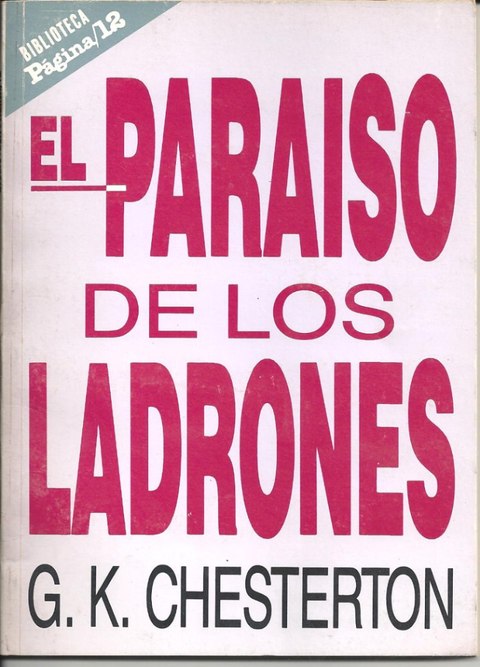 El Paraiso De Los Ladrones y otros cuentos de G.k. Chesterton