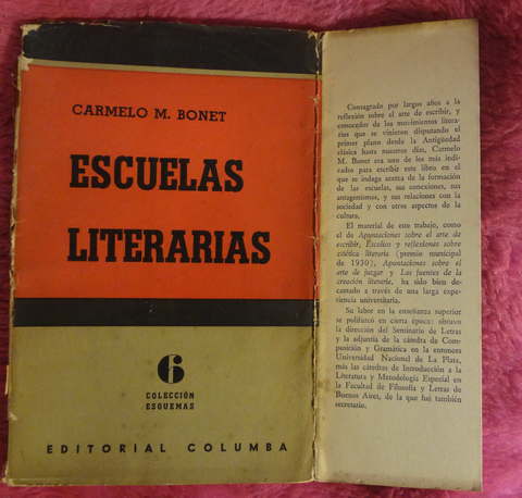 Escuelas literarias de Carmelo M. Bonet