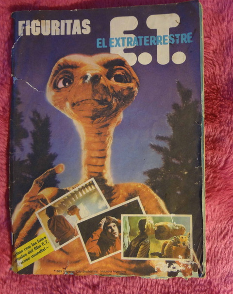 Album de Figuritas E.T. El Extraterrestre - Año 1983