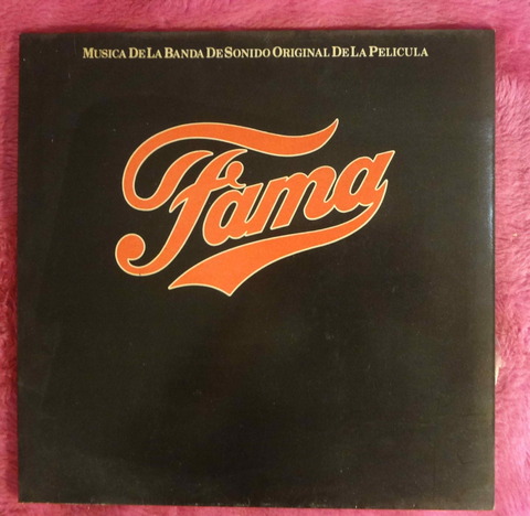 Fama soundtrack banda sonora serie de TV Fama años 80 retro vinilo