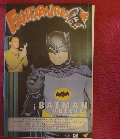Revista Fantabaires 1999 - Adam West: Batman vuleve y se trae al Acertijo