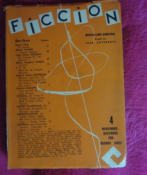 Ficcion Revista Libro Bimestral N°4 - Año 1956