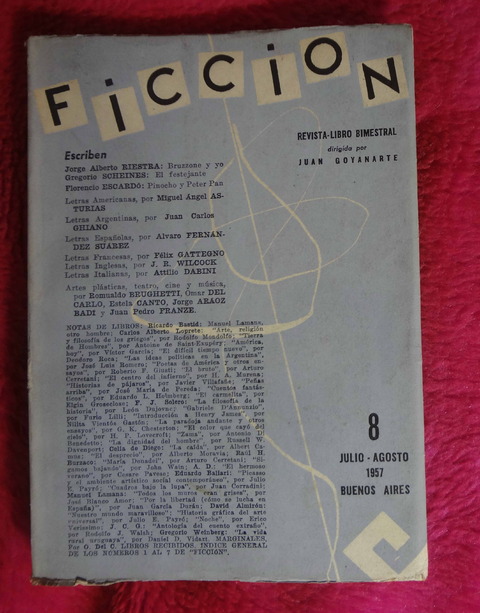 Ficcion Revista Libro Bimestral N°8 - Año 1957