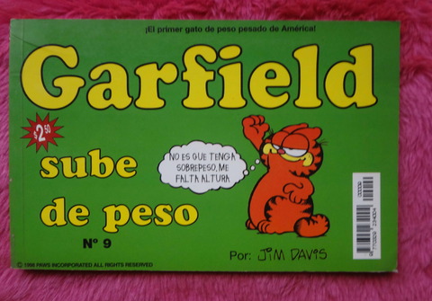 Garfield N° 9 Sube de peso por Jim Davis