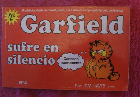 Garfield N°4 - Sufre en silencio por Jim Davis